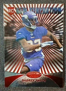 Panini 2013 certificado nueva generación #277 RC Rodney Smith Minnesota Vikings - Imagen 1 de 2