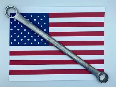 Llave de caja Williams Superrench vintage 7/8" x 15/16", vástago ovalado - EE. UU.🇺🇸 Foto 1 de 4