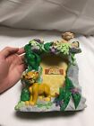 Vintage 1994 Disney Store The Lion King Simba and Nala Picture Resin Frame