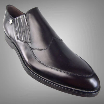 Auténticos $890 Cesare Paciotti EE. UU. 12 Mocasines de Cuero Zapatos de Diseñador Italiano Foto 1 de 4