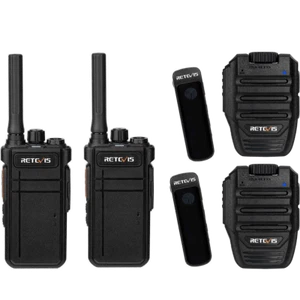Retevis RB637 PMR446 Lange Distanzen Bluetooth Walkie Talkie fürs Radfahren - Zdjęcie 1 z 16
