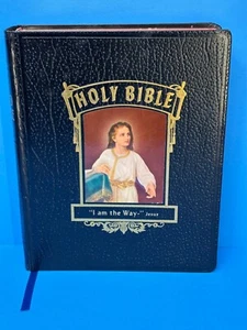 Holy Bible New Standard Reference Bible Special Blue Ribbon Edition Hertel 1958 - Picture 1 of 16