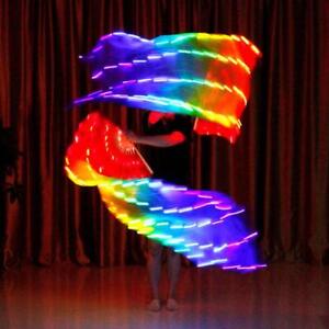Women\\\\\\\\\\\\\\\'s Colorful Silk Fairy LED Belly Dancing