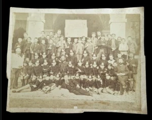 rare photographie des bataillons scolaires (1882 1892) militaires soldats écoles - Picture 1 of 20