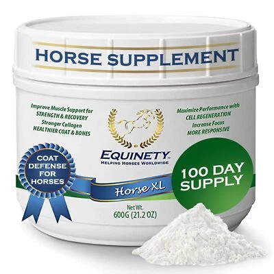 Equinety Horse XL Nutritional Supplement for Joint Muscle Repair 100 Day Supply