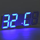 Horloge numérique DEL horloge murale lumineuse horloge électronique créative multifonctionnelle