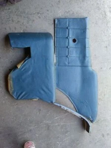 1972 Chevrolet Monte Carlo Passenger BLUE Rear Trim Panel 71 72 - Picture 1 of 7