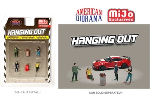 1/64 American Diorama hängende Figur 6-teiliges Set Druckguss Modell AD-76514 - Bild 1 von 1