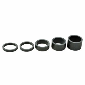 1" OMNI Racer WORLDS LIGHTEST Carbon Fiber Headset Spacer Set 2,5,10,15,20 MATTE - Picture 1 of 6