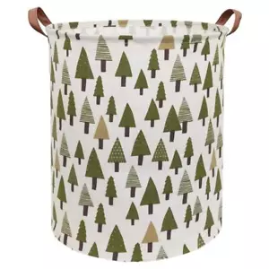 Large Storage Binscanvas Fabric Laundry Basket Collapsible Storage Baskets For H - Picture 1 of 7