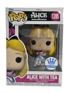 Funko Pop! Vinyl: Disney - Alice with Tea - Funko (Exclusive) #1395 w/Protector - Picture 1 of 10