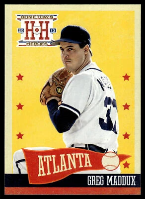 2013 Panini Hometown Heroes #134 Greg Maddux - Image 1 of 2