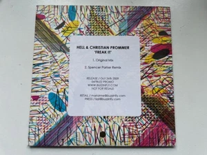 Hell & Christian Prommer - Freak It (CDr, Promo) - Zdjęcie 1 z 1