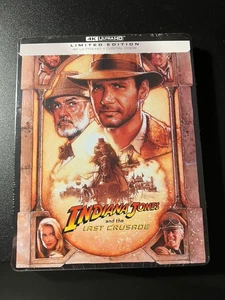 Indiana Jones and the Last Crusade 4K Bluray Steelbook Limited Edition - Imagen 1 de 4