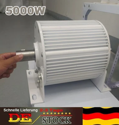 DE 5000W Permanentmagnet Generator 300rpm Synchrongenerator Alternator 380V - Bild 1 von 4