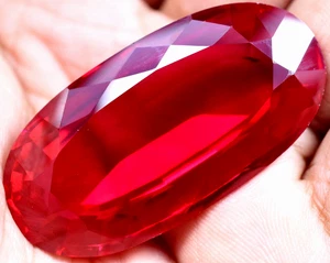 Natural 150.05 Ct Mogok Pink Huge Ruby  Sparkling GGL Certified Loose Gemstone - Picture 1 of 14
