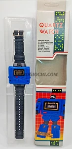 TRANSFORMERS GAME WATCH BLUE VINTAGE '80 BOOTLEG ko NEW IN BOX DIACLONE - Picture 1 of 11