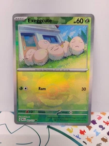 Exeggcute Poke Ball 001/131 Prismatic Evolutions Reverse Pokemon COMBINED SHIP - Picture 1 of 3