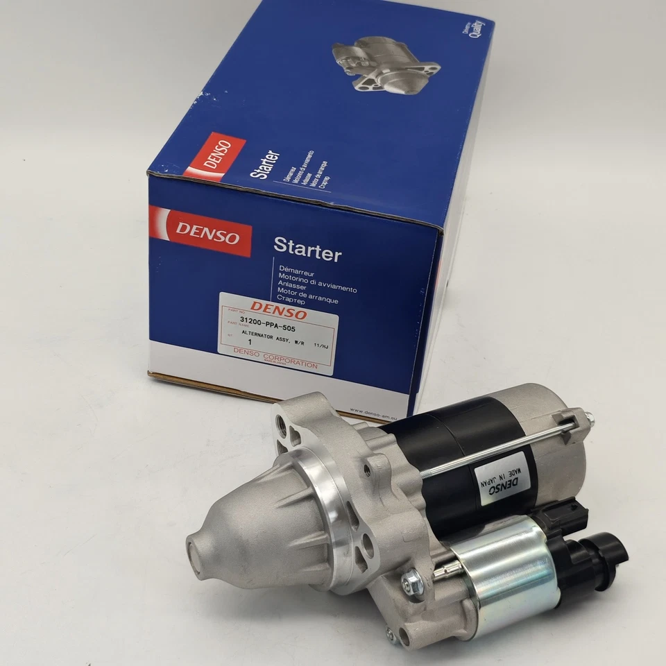 New Starter For Honda CR-V CRV 2003 2004 2005 2006 2.4L 17844 31200-PPA-505 - Image 1 of 4