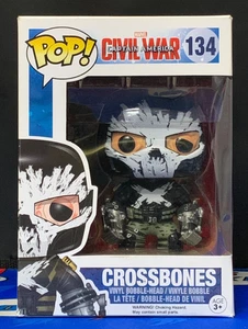 Funko Pop! - Marvel - Captain America Civil War - Crossbones Bobblehead #134 - Picture 1 of 6