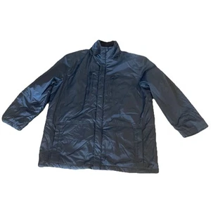Andrew Marc Full Zip Hoodie Jacket Blue Men’s Large Removable Hood Quality - Picture 1 of 7