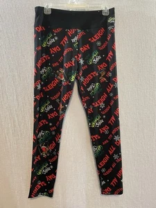 The Grinch Leggings Justice Kids Size XL Christmas - Picture 1 of 4