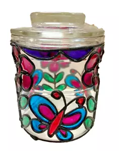 Vintage 1970s Counterpoint San Francisco Glass Jar Made In Japan - Picture 1 of 3