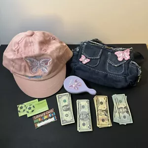 My Twinn Purse Play Money Hat Hair Brush Library Community Rec Card Accessories - Picture 1 of 10