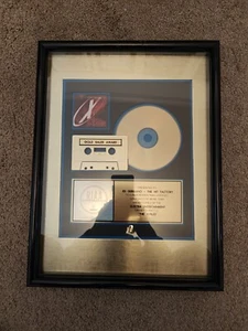 Akte X Soundtrack Gold RIAA Award Plakette selten - Bild 1 von 8