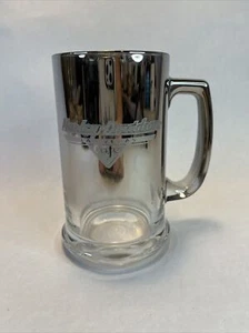 Vintage Harley Davidson Las Vegas Cafe Mug Beer Stein Metallic Fade Glass 16 oz - Picture 1 of 12