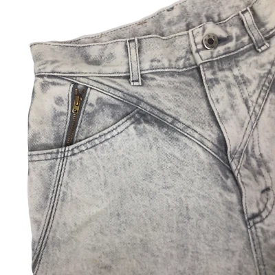 Jeans Lee vintage años 90 lavado ácido Y2K pierna con cremallera cónica 100 % algodón tiro alto Foto 1 de 4