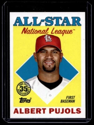 2023 Topps Series 2 1988 Baseball All-Stars Albert Pujols St. Louis Cardinals - Image 1 of 2