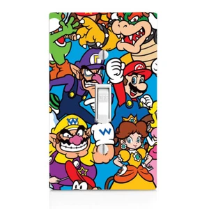 Game Characters ,Light Switch Cover, Outlet, Night Light, Knob, Kids Bedroom - Picture 1 of 12