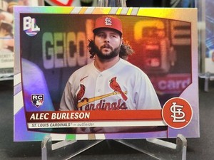 2023 Topps Big League Baseball Alec Burleson Rainbow Foil RC