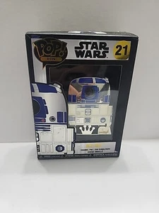 R2-D2 #21 Star Wars Funko POP! Pin (caja de daños) - Imagen 1 de 7