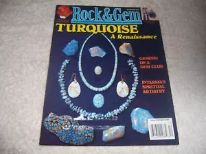 Rock & Gem Magazine December 2003 Turquoise Intarsia - Imagen 1 de 2