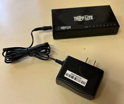 Tripp Lite 8 Port 10/100/1000 mbps Desktop Gigabit Ethernet Unmanaged Switch - Image 1 of 3