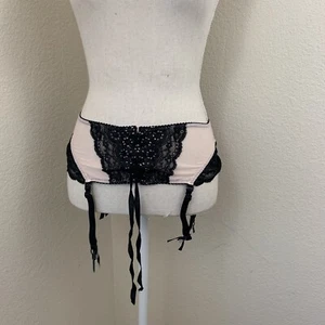 Victoria’s Secret Strumpfgürtel Damen Größe Medium Large schwarz nude pink sexy - Bild 1 von 9