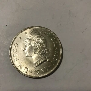 1963 Un Peso Dominicano  - Picture 1 of 8