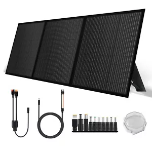160W 12V tragbares Solarpanel Solarmodule für Autobatterie/tragbaren Generator - Bild 1 von 7