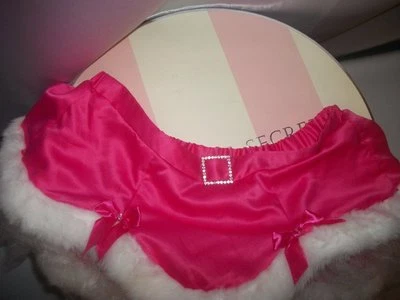 Victorias Secret Santa Baby Rhinestone Bling Satin Tule Christmas Skirt NWT OS - Image 1 of 3