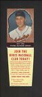 1958 Hires Root Beer With Tab As Issued Billy Lowes Baltimore Orioles Nice!