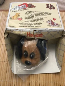 Vintage Pound Puppies Hardees Promo Sealed Tonka 1986 Brown w/ Black Ears NIP - Picture 1 of 4