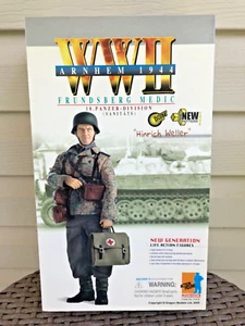 WWII DRAGON GERMAN FRUNDSBERG MEDIC HINRICH WELLER ARNHEM 1944 10TH PANZER 1/6 - Picture 1 of 13