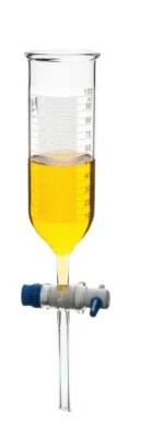 ABGIL Borosilicate Glass Dropping Funnel Cylindrical, Open Top & Graduation - Image 1 of 3