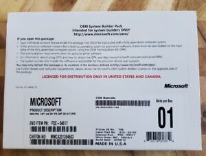 New Microsoft Windows 7 Professional SP1 32-bit (oem)