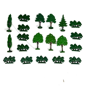 60s Lego System 20x Trees & Bushes Vintage set 230 Lego Denmark - Picture 1 of 5