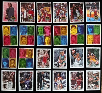 1999 Skybox Hoops WNBA Complete Trading Card Set, Cards 1-110 - Image 1 of 4