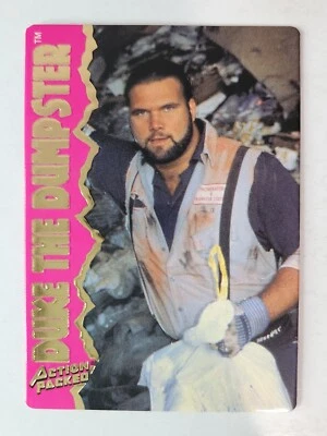 1995 Action Packed WWF #18 DUKE THE DUMPSTER - Image 1 of 2