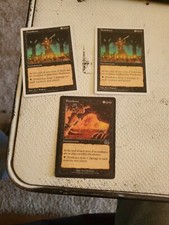 Pestilence 5th edition x2 Urza's Saga x1 common Nm